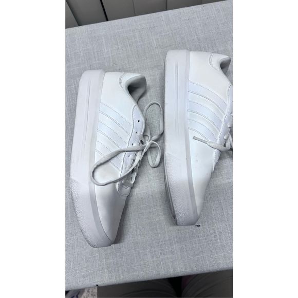 ADIDAS COURT PLATFORM SHOES SNEAKERS WOMENS SIZE 9 - Picture 6 of 15